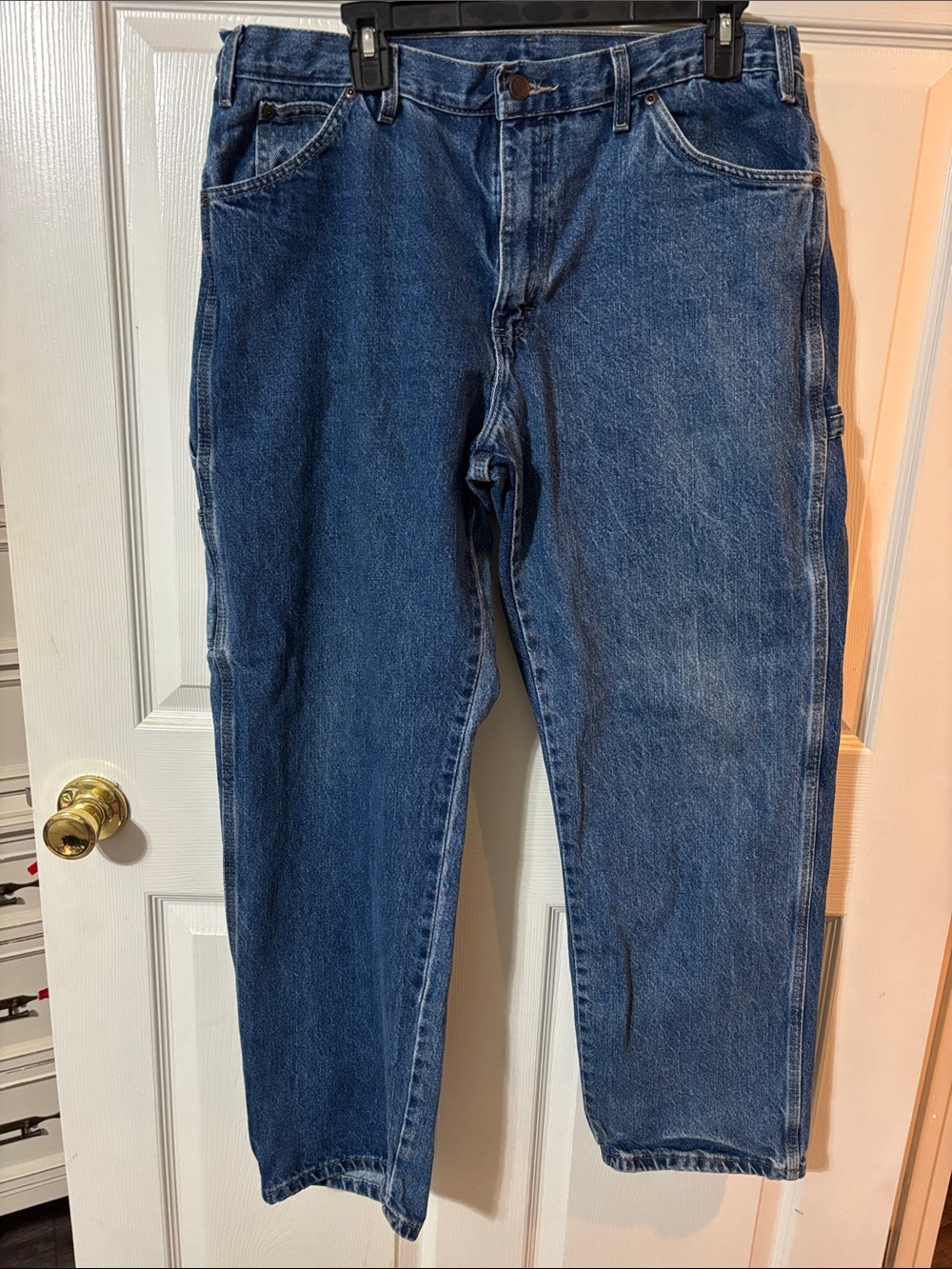 Dickies Men’s Indigo Blue Straight Jeans